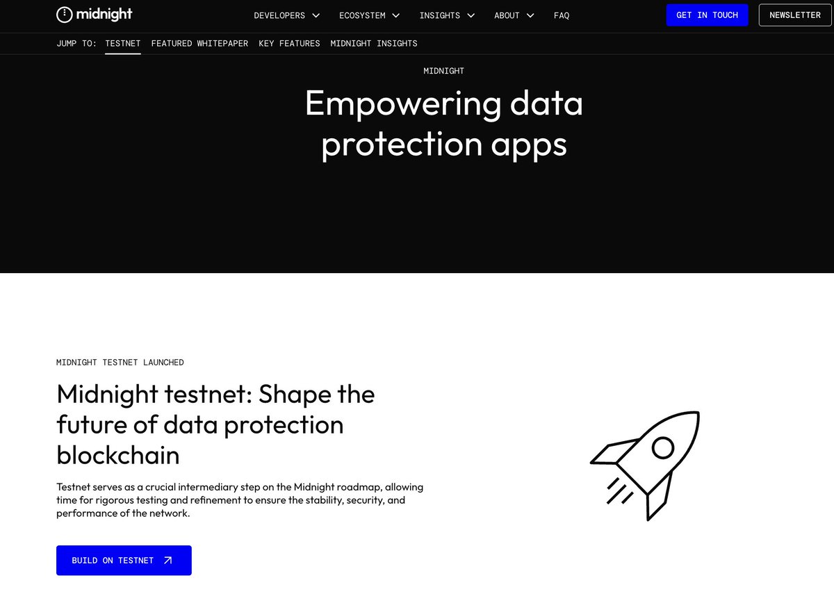 ur_startupsucks's tweet photo. Most blockchains offer privacy or rules. 
Midnight gives both. They built a test app in one day. 
It was fast and easy. Privacy is built in. 

Now live on testnet: https://t.co/hDv47PJE72 
Follow: https://t.co/erfq6UKL8t

#BuildOnMidnight #Web3Compliance #ZKTech #PrivacyByDesign https://t.co/O7Ijj5BwV3