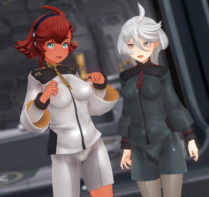 ミオリネは悪くないと思うのでモデル修正無し。見落としてた不具合とかファイル最適化してpreset作り直したら修正版として配布しますね∧(川ヮO)∧ 