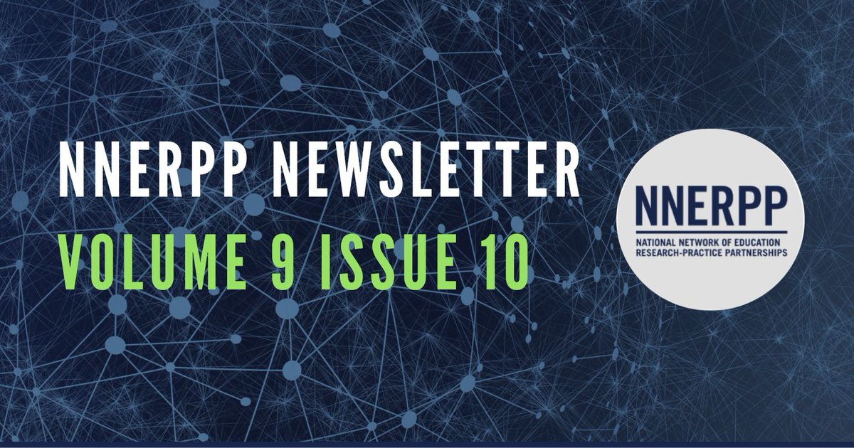 Image for the Tweet beginning: In today’s NNERPP Newsletter, we