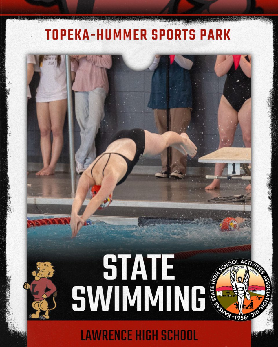 State swimming continues today in Topeka. Go get 'em, Chesty Lions!