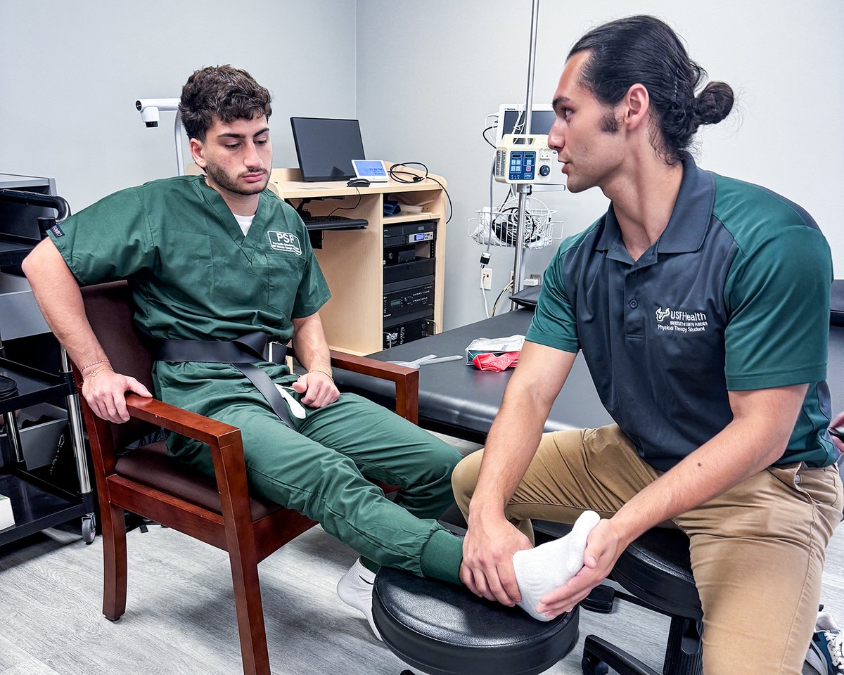 USF Health Medicine (@usfhealthmed) on Twitter photo Students from <a href="/USF_SPT_RS/">USF School of Physical Therapy & Rehab Sciences</a> spent some time with the newest Pre-health Scholars Program participants for hands-on activities and discussion about the field of physical therapy. More info: bit.ly/3LA29jH <a href="/USFHealth/">USF Health</a> Students from <a href="/USF_SPT_RS/">USF School of Physical Therapy & Rehab Sciences</a> spent some time with the newest Pre-health Scholars Program participants for hands-on activities and discussion about the field of physical therapy. More info: bit.ly/3LA29jH <a href="/USFHealth/">USF Health</a>