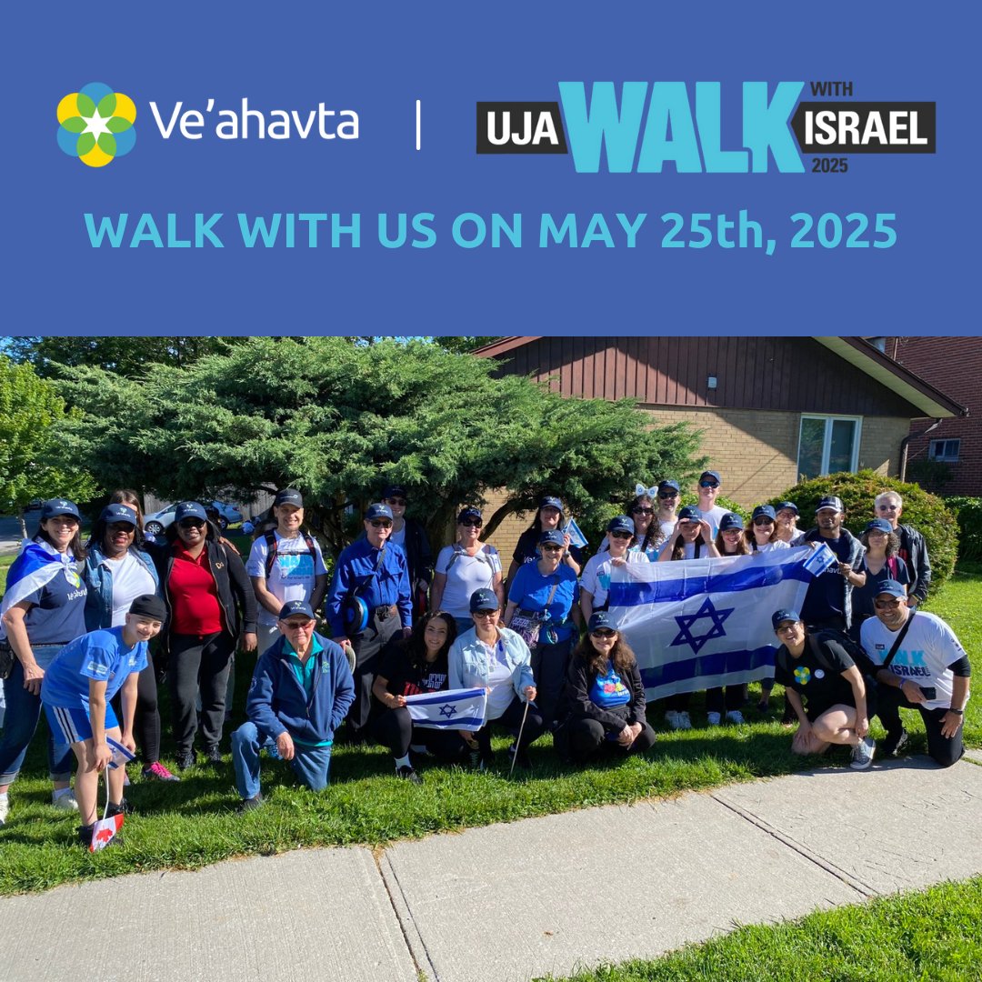 Are you joining us this Sunday at UJA's Walk with Israel?
We’d be honoured for you to join our team and walk with us.
Sign up to walk 👉 bit.ly/44D3O2a