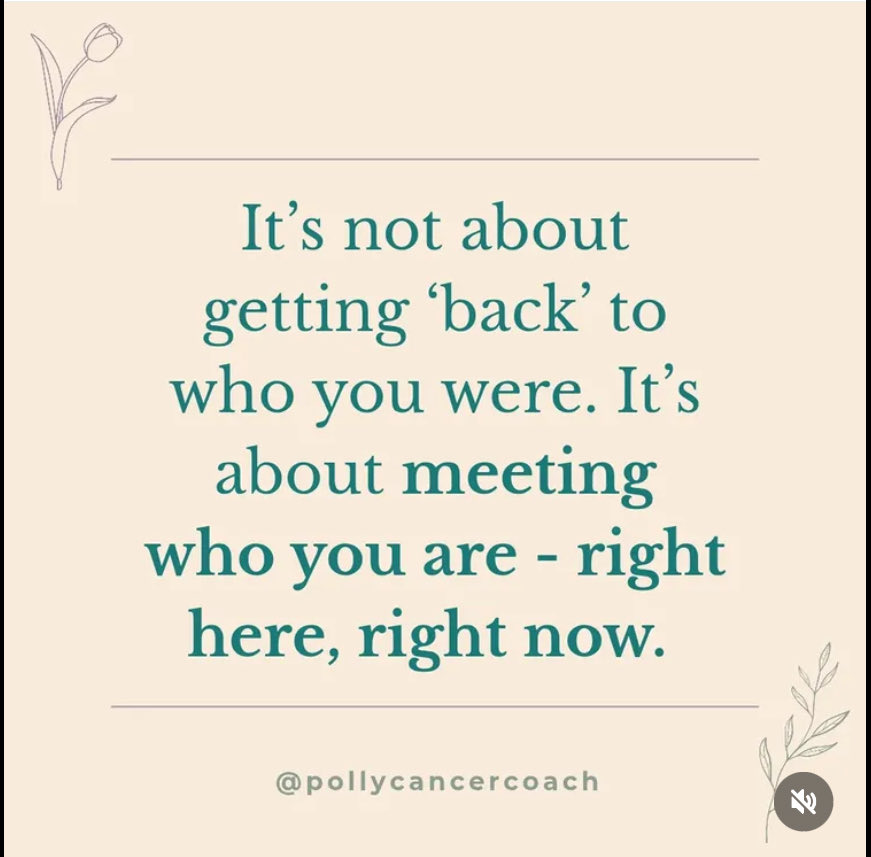 #Cancer tries its hardest to TAKE who you are.
As patients, we have to find our ‘our new-normal’.
It’s not easy.
We are in this TOGETHER 🫶🏻

#CancerFree #screwcancer #StrongerTogether
