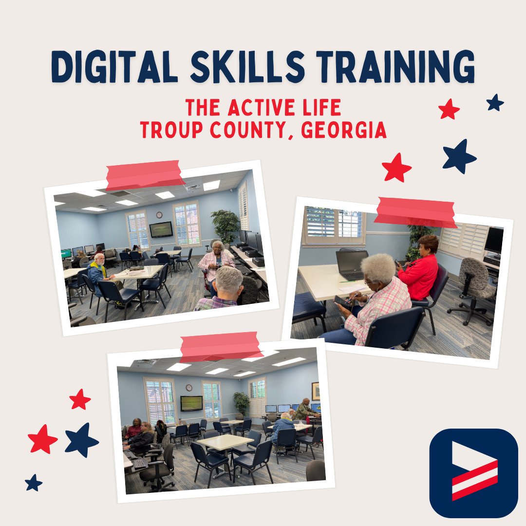 🌟Team Spotlight: Why Digital Skills Training is changing lives in communities like Troup County, GA🌟

The Active Life welcomed older adults into two carefully crafted classes designed for everyday people who want to keep up with the world around them

🔗:ow.ly/vYCb50VXs5o