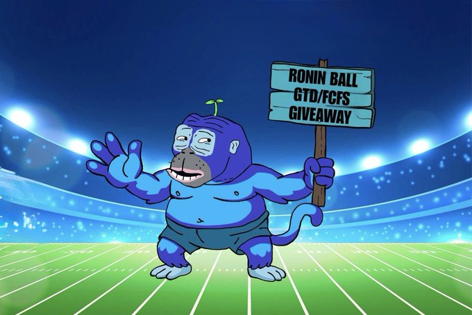 KNCRYPTO X OMG GAMING X RONIN BALL
GIVEAWAY 3 GTD &amp; 10 FCFS WL

How to join:
1. Follow: @ronin_ball, @omgweb3gaming, <a href="/kncrypto96/">KaynG | KNCrypto</a> 
2. Like &amp; Retweet this post
3. Tag 3 friends
4. Comment your ronin wallet
5. Join Discord: discord.gg/roninball

🏆Winners will be drawn in 48h