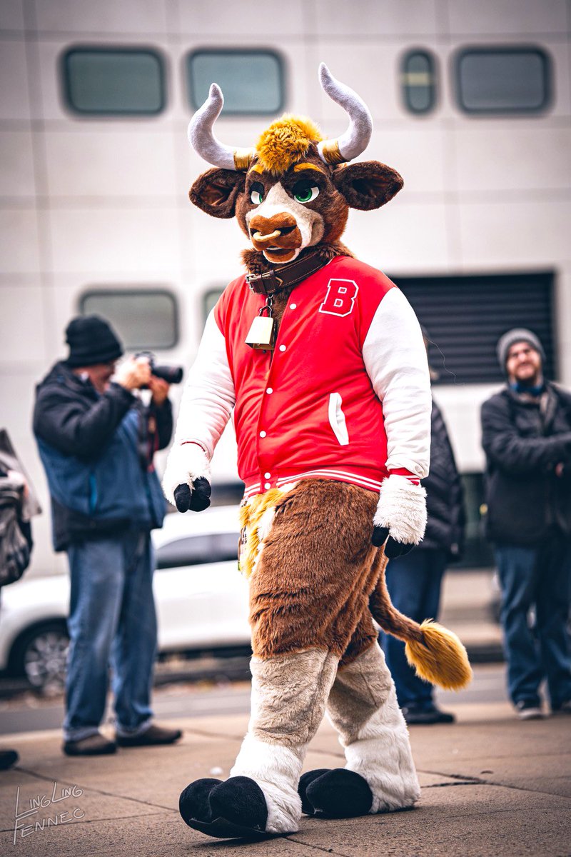 Diamond__Bull's tweet image. Doing my victory lap going into the long weekend this #FursuitFriday
🐂 - @TheGoldenMaw
📸 - bsky.app/profile/lingli…