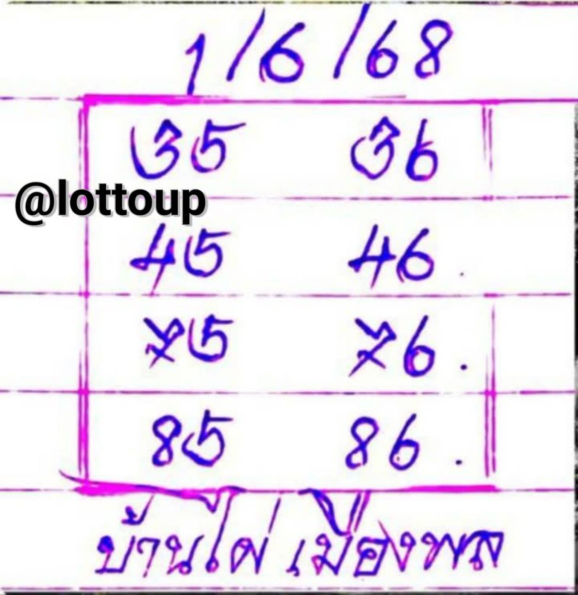 lottoupnet's tweet photo. บ้านไผ่ เมืองพล 1/6/68
ตำไท 950/92  รับทุกเลข https://t.co/TvFlHnbXjc

 #หวยออนไลน์ #หวยไทย #หวยลาว #หวยรัฐบาลไทย #หวยเด็ดงวดนี้ #เลขเด็ดงวดนี้ #เลขเด็ด #ไอ้ไข่ #เลขรวย #เลขดัง #หวยดัง #หวย https://t.co/l92bjTOsyz