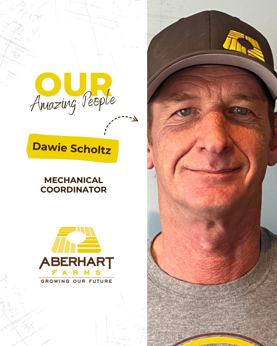 Meet Dawie Scholtz, our Mechanical Coordinator! With 25 years of farming experience in South Africa, Dawie immigrated to Canada in 2019 and joined us in 2023. Dawie is always eager to collaborate, and we love having him on the team!
 #AmazingPeople #CdnAg #GrowingOurFuture