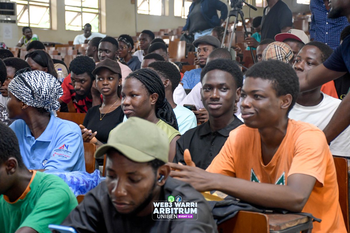 web3 Warri (@web3_warri) on Twitter photo Our founder <a href="/charliecodes/">Charles Freeborn</a> currently in a AMA session before his second speaking.
So many interesting questions. These guys didn't come to play 😅
Shoot your question under this thread and we'd be asking <a href="/charliecodes/">Charles Freeborn</a>
<a href="/arbitrum/">Arbitrum</a> <a href="/SEEDGov/">SEED Gov</a> Our founder <a href="/charliecodes/">Charles Freeborn</a> currently in a AMA session before his second speaking.
So many interesting questions. These guys didn't come to play 😅
Shoot your question under this thread and we'd be asking <a href="/charliecodes/">Charles Freeborn</a>
<a href="/arbitrum/">Arbitrum</a> <a href="/SEEDGov/">SEED Gov</a>