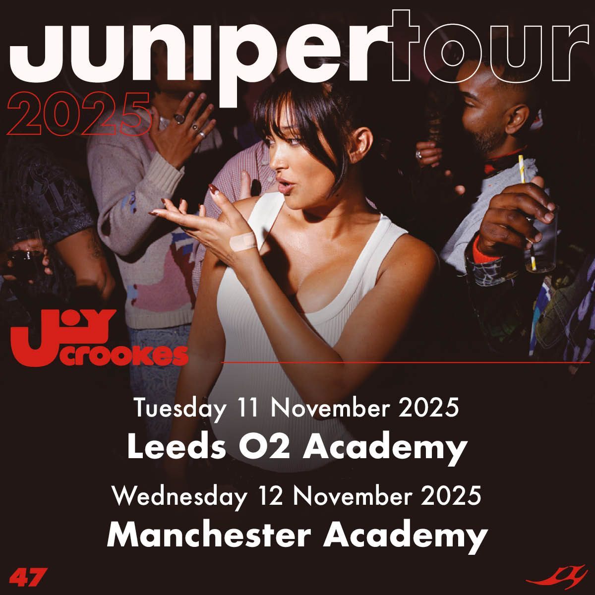 Manchester Academy🐝 (@mancacademy) on Twitter photo 😍 NEW: <a href="/joycrookes/">Joy Crookes</a>
📅 Wednesday 12th November 2025 // Manchester Academy
🎫 ON SALE NEXT FRIDAY 10am via manchesteracademy.net 😍 NEW: <a href="/joycrookes/">Joy Crookes</a>
📅 Wednesday 12th November 2025 // Manchester Academy
🎫 ON SALE NEXT FRIDAY 10am via manchesteracademy.net