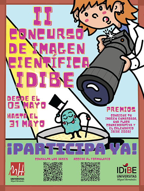Instituto I+D+i Biotecnología Sanitaria de Elche (@idibe_umh) on Twitter photo 📢 Como ya os comentamos recientemente, el 𝐈𝐈 𝐂𝐨𝐧𝐜𝐮𝐫𝐬𝐨 𝐝𝐞 𝐈𝐦𝐚𝐠𝐞𝐧 𝐂𝐢𝐞𝐧𝐭𝐢́𝐟𝐢𝐜𝐚 de <a href="/IDiBE_UMH/">Instituto I+D+i Biotecnología Sanitaria de Elche</a> está abierto.
▶️ Más info: idibe.umh.es/2025/05/12/lle…
🎯 Os invitamos a ver todas las imágenes que se presentaron el año pasado: idibe.umh.es/2025/05/08/ima… 📢 Como ya os comentamos recientemente, el 𝐈𝐈 𝐂𝐨𝐧𝐜𝐮𝐫𝐬𝐨 𝐝𝐞 𝐈𝐦𝐚𝐠𝐞𝐧 𝐂𝐢𝐞𝐧𝐭𝐢́𝐟𝐢𝐜𝐚 de <a href="/IDiBE_UMH/">Instituto I+D+i Biotecnología Sanitaria de Elche</a> está abierto.
▶️ Más info: idibe.umh.es/2025/05/12/lle…
🎯 Os invitamos a ver todas las imágenes que se presentaron el año pasado: idibe.umh.es/2025/05/08/ima…