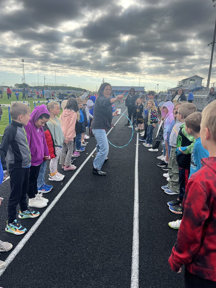 Fun Day this morning for grades 1-3