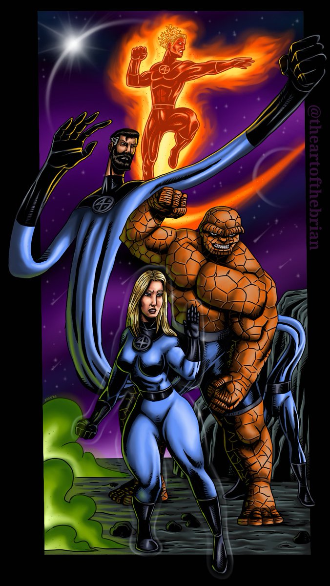 daartofthebrian's tweet photo. "The First Family of Marvel"
https://t.co/MTSgJO6ltZ
#fantasticfour #fantastic4 #marvelcomics #marvelsfirstfamily #marvelstudios #stanlee #jackkirby #marvelcomicsgroup https://t.co/CFSeHhsCIb