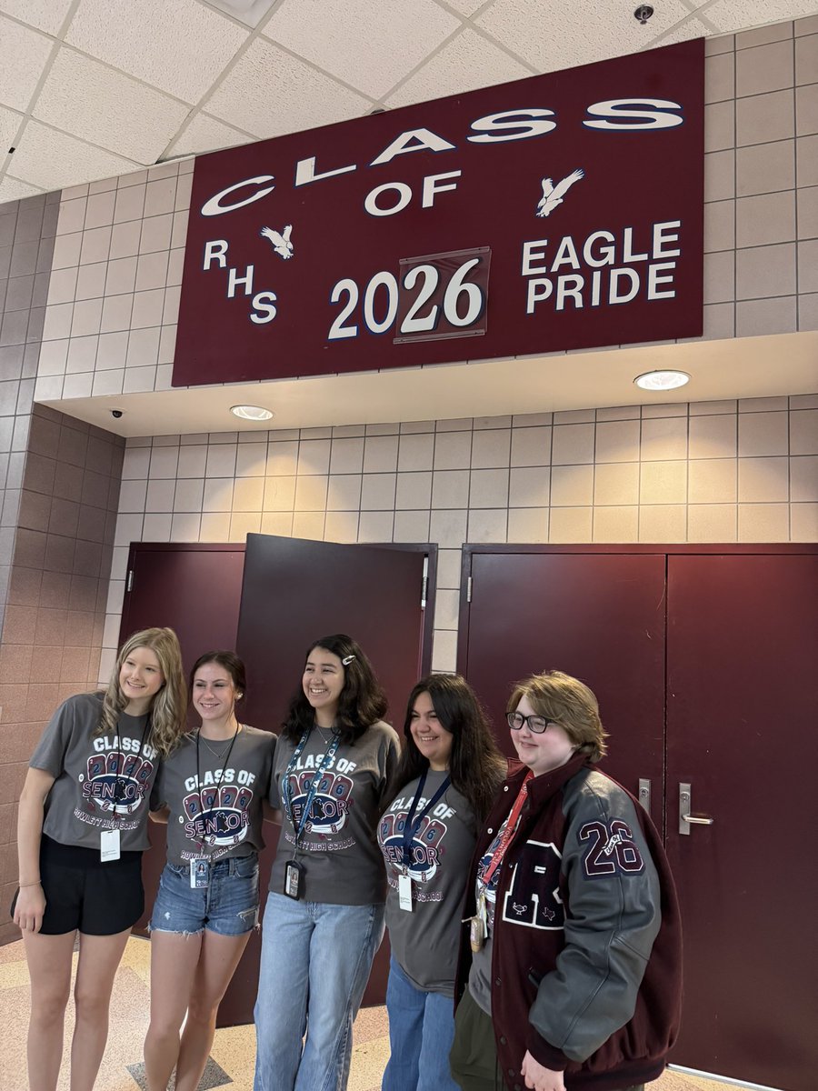 LanceK17's tweet photo. A new first as an administrator. My first Graduation Class year sign change. LETTs have a great year RHS Class 2026!  #WeROne @DavidDunphy17 @ask4rhonda @JenaMontgomery https://t.co/rxhK1fzv0D