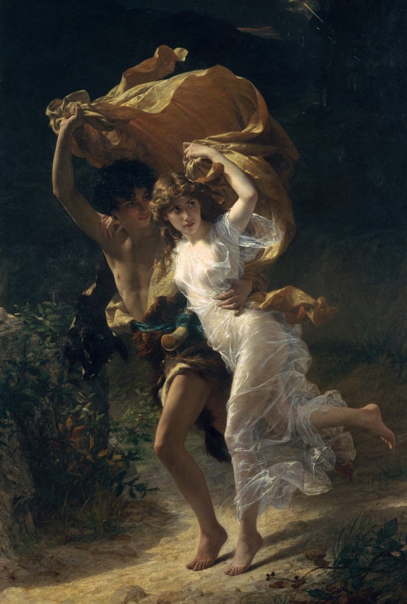 X_ArtGallery's tweet photo. Pierre Auguste Cot - The Storm https://t.co/79pOUpFqFt