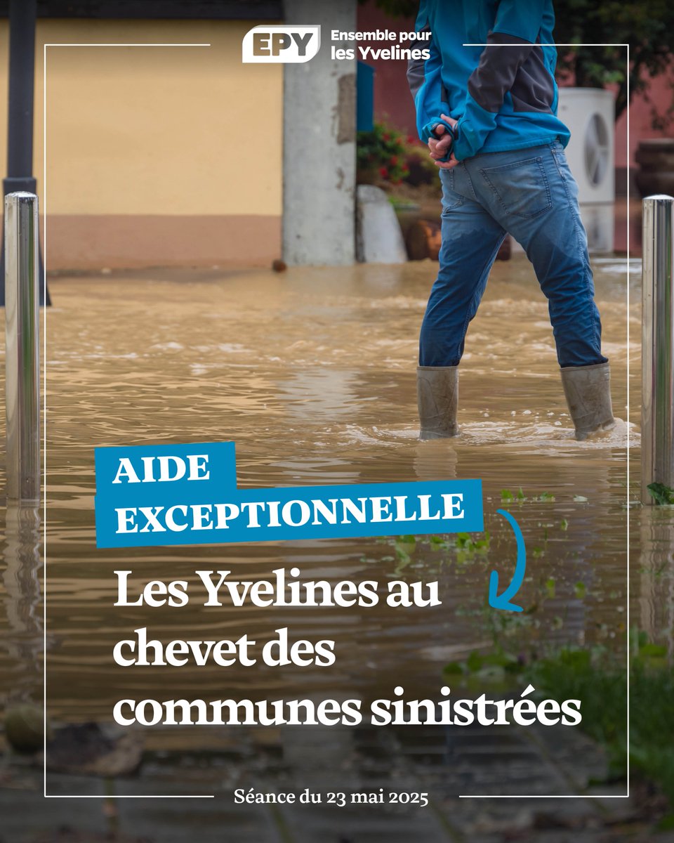 Ensemble #Yvelines (@epyvelines) on Twitter photo ✅ C’est voté en séance !
➡ 2 M€ d’aide pour les communes de moins de 2 000 habitants touchées par les #inondations2024.
Le Département <a href="/Les_Yvelines/">Les Yvelines</a> finance la reconstruction des voiries détruites.
#Yvelines #Solidarité #Collectivités ✅ C’est voté en séance !
➡ 2 M€ d’aide pour les communes de moins de 2 000 habitants touchées par les #inondations2024.
Le Département <a href="/Les_Yvelines/">Les Yvelines</a> finance la reconstruction des voiries détruites.
#Yvelines #Solidarité #Collectivités