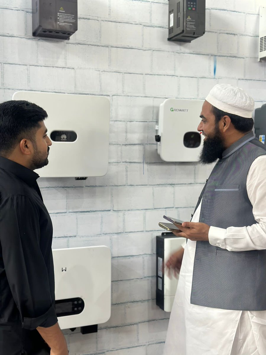 SunSolarLLP's tweet image. 𝐒𝐮𝐧 𝐒𝐨𝐥𝐚𝐫 𝐚𝐭 𝐈𝐒𝐄𝐌 𝟐𝟎𝟐𝟓 – 𝐃𝐚𝐲 𝟏 𝐁𝐞𝐠𝐢𝐧𝐬!

We’re live at the ISEM Solar Exhibition, Expo Centre Lahore!

#SunSolar #ISEM2025 #SolarExpo #CleanEnergy #SolarSolutions #ExpoLahore #GoSolar #GreenPakistan #VisitUs #Day1