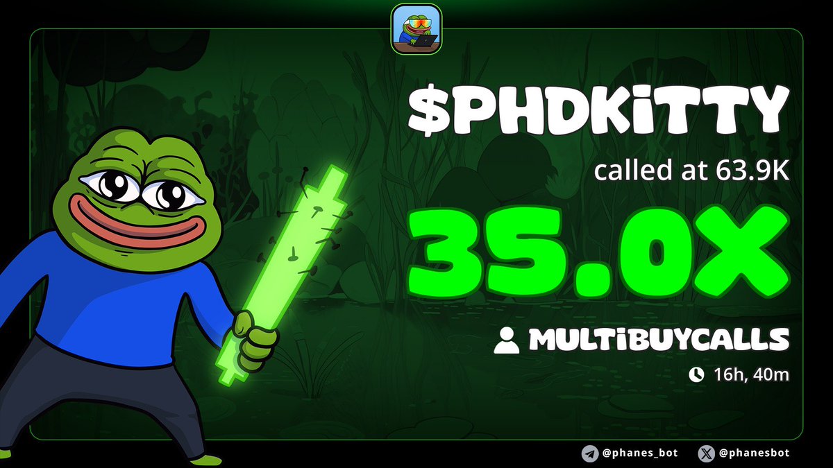MultiBuyCalls's tweet photo. $phdkitty https://t.co/4ohcVFUca2