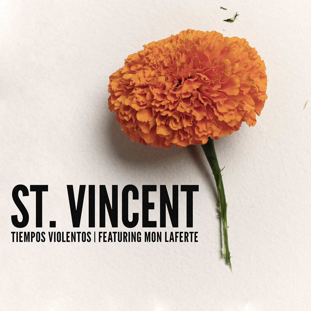 St. Vincent (@st_vincent) on Twitter photo Collaborating with Mon gave the song new shape, new blood, new depth. Like a dream falling into another dream.
Tiempos Violentos featuring <a href="/monlaferte/">Mon Laferte</a> is out now: STV.lnk.to/tiemposviolent… Collaborating with Mon gave the song new shape, new blood, new depth. Like a dream falling into another dream.
Tiempos Violentos featuring <a href="/monlaferte/">Mon Laferte</a> is out now: STV.lnk.to/tiemposviolent…