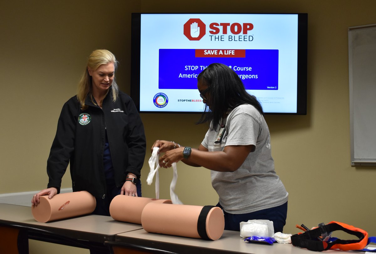 UABTrauma (@uabtrauma) on Twitter photo TODAY! Learn to Stop the Bleed and save a life. 🩸🛑
See us anytime today from 9-2 - 1st floor of West Pavilion! Become empowered to make a life or death difference when a bleeding emergency happens. CEU's provided.
<a href="/KerbyJD_UAB/">KerbyJD 🟧</a> <a href="/UABNews/">UAB</a> <a href="/UABHeersink/">UAB Heersink School of Medicine</a> <a href="/StopTheBleed/">STOP THE BLEED®</a> <a href="/acsTrauma/">The ACS Committee on Trauma</a> TODAY! Learn to Stop the Bleed and save a life. 🩸🛑
See us anytime today from 9-2 - 1st floor of West Pavilion! Become empowered to make a life or death difference when a bleeding emergency happens. CEU's provided.
<a href="/KerbyJD_UAB/">KerbyJD 🟧</a> <a href="/UABNews/">UAB</a> <a href="/UABHeersink/">UAB Heersink School of Medicine</a> <a href="/StopTheBleed/">STOP THE BLEED®</a> <a href="/acsTrauma/">The ACS Committee on Trauma</a>