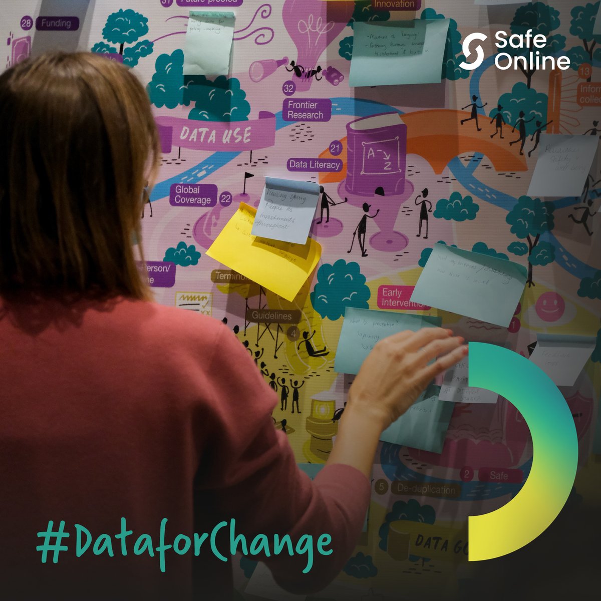 SafeOnlineFund's tweet image. Data has the power to make invisible crimes visible🛡️ 

By strengthening the global data ecosystem, #Data4Change helps governments, industry, and civil society create effective solutions to protect children online. 

Find out more: loom.ly/GQwd0EM #SafeOnline