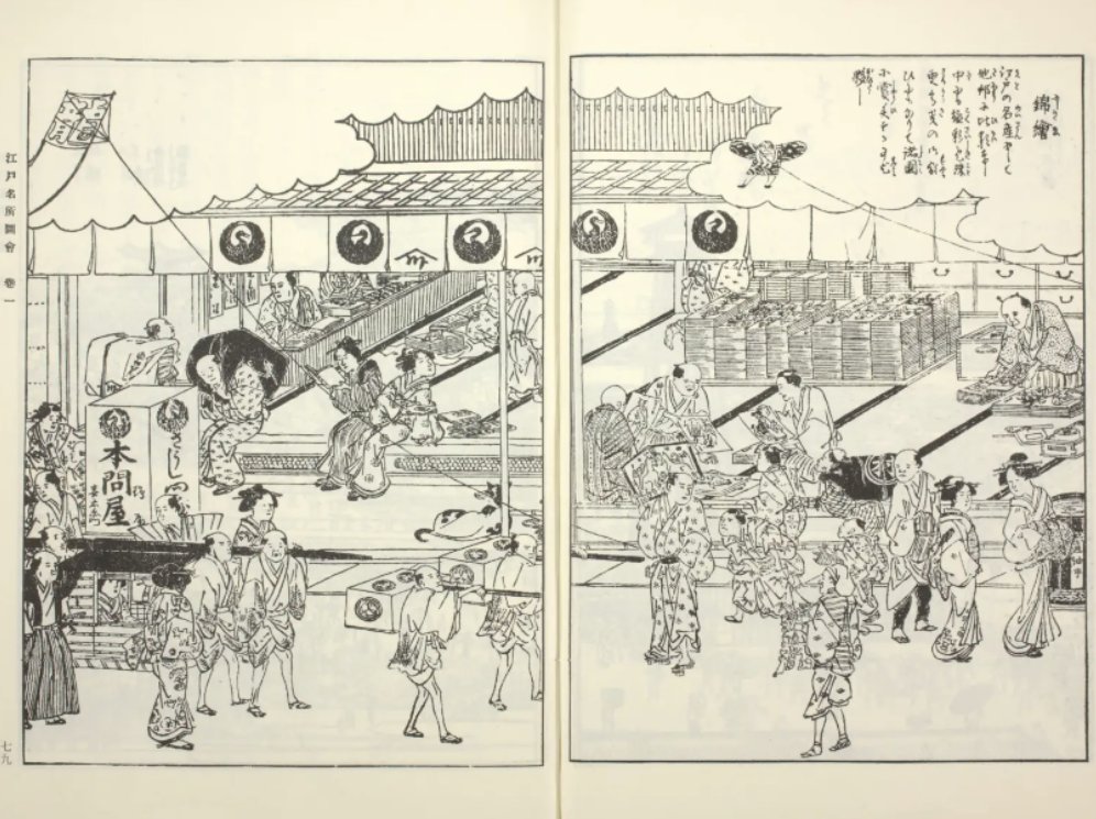 今日は早稲田大学中央稲門会にて 古地図と浮世絵を使って日本橋と蔦屋