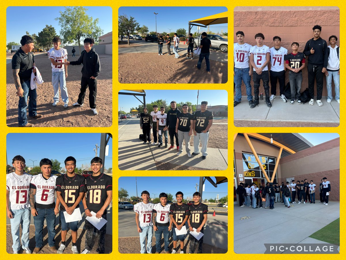 Monica Chavez (@mchavez_ams) on Twitter photo Thank you El Dorado football team for greeting our scholars. One Empire #AllIn <a href="/HAntwine_MS/">Patricia Pedroza</a> <a href="/iGalindo_AMS/">Mr. Galindo</a> Thank you El Dorado football team for greeting our scholars. One Empire #AllIn <a href="/HAntwine_MS/">Patricia Pedroza</a> <a href="/iGalindo_AMS/">Mr. Galindo</a>