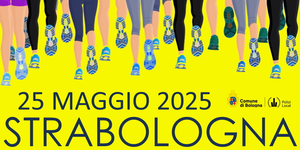 Domenica #25maggio si corre la #Strabologna. 📍Si parte alle 10.30 da piazza Galvani con arrivo in piazza Maggiore. 🚗 Alcune strade del centro storico di #Bologna vengono chiuse alla circolazione. Dalle 10 alle 13 alcune linee Bus saranno deviate. Info👉 bit.ly/44WytYB