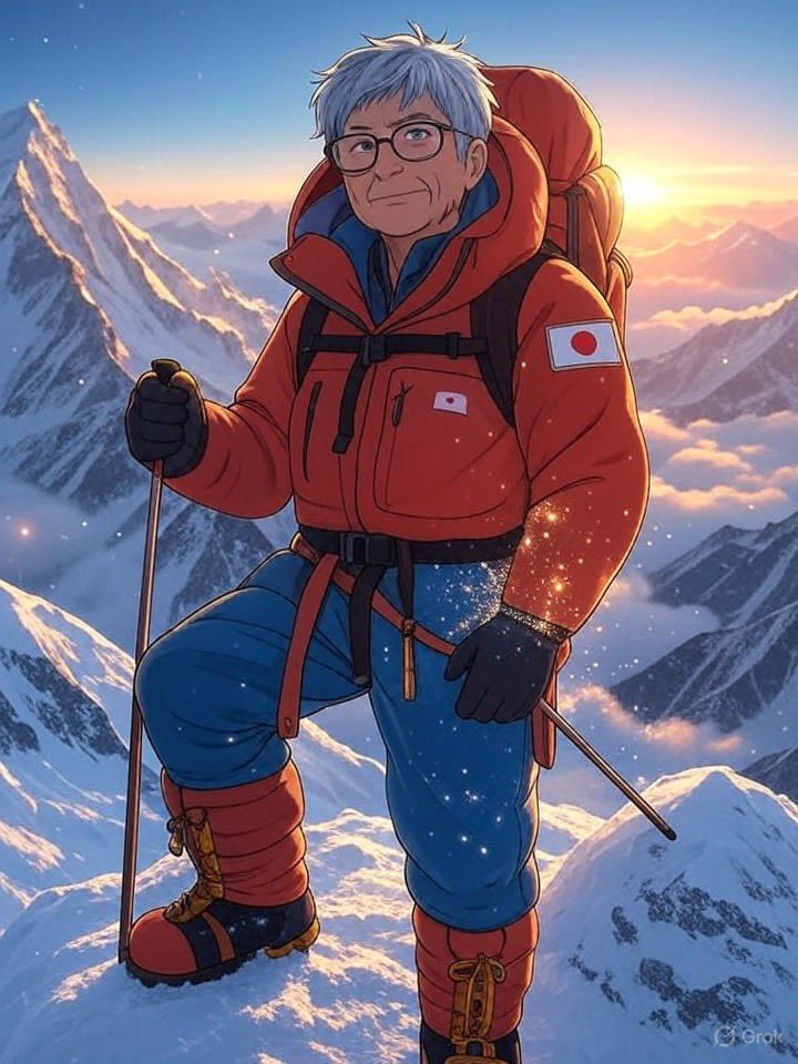 🇯🇵 On this day, May 23, 2013, 80-year-old Yuichiro Miura conquered Mount Everest, becoming the oldest person to reach the summit! Age is not the limit for dreams! 🏔️ #Everest #Record #12yearsago #Guinnessworldrecord #Japan
