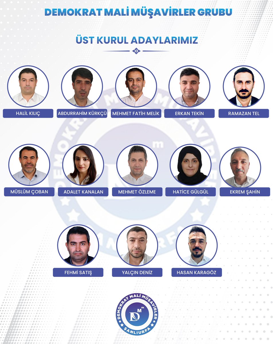 BİRLİKTE, DAHA GÜÇLÜ BİR ODA İÇİN YOLA ÇIKIYORUZ

Şanlıurfa Serbest Muhasebeci Mali Müşavirler Odası seçimlerinde, mesleğimizin geleceğine yön vermek ve odamıza yeni bir soluk kazandırmak için adayız.

Bu yolda;
🔹 Tecrübesiyle güven veren güçlü bir kadro,
🔹 Dinamizmiyle umut