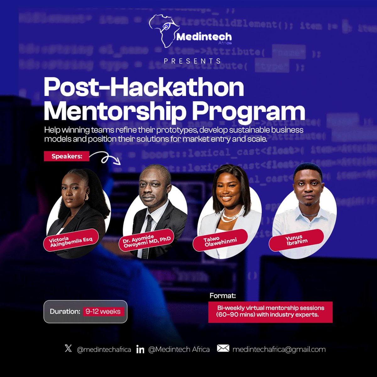 “Nigeria may not yet have a Sling Health Network or Stanford Biodesign, but we’re building a local alternative.”

Last year, after the success of our internship program at <a href="/MedintechAfrica/">Medintech Africa</a>, which placed over 27 students in health tech startups as paid interns,...