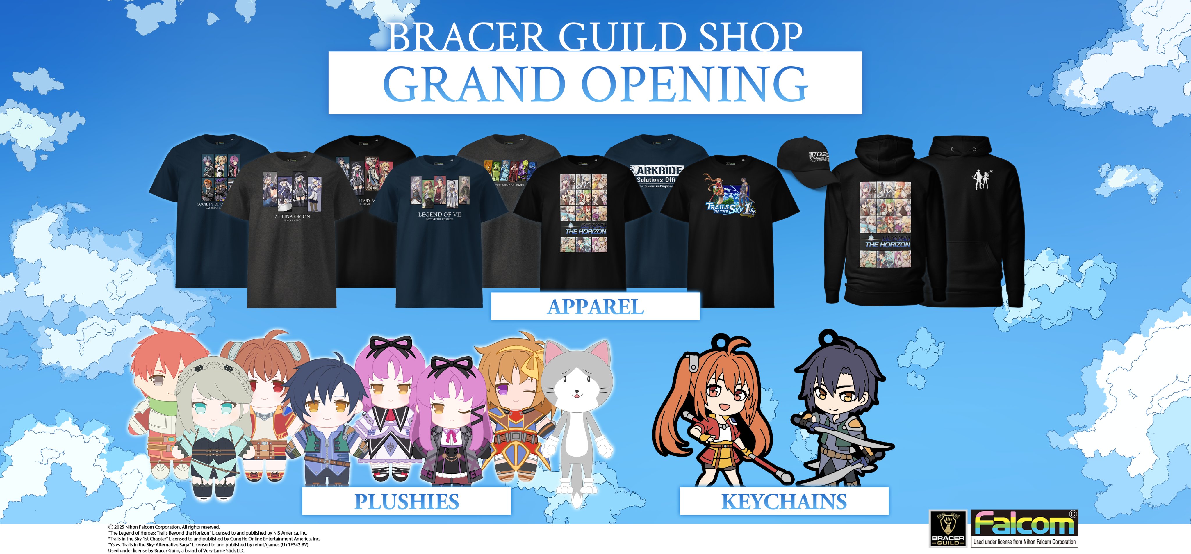 Falcom　bracers Guild Official Handbook Bracer Guild (@BracerGuildShop) / X