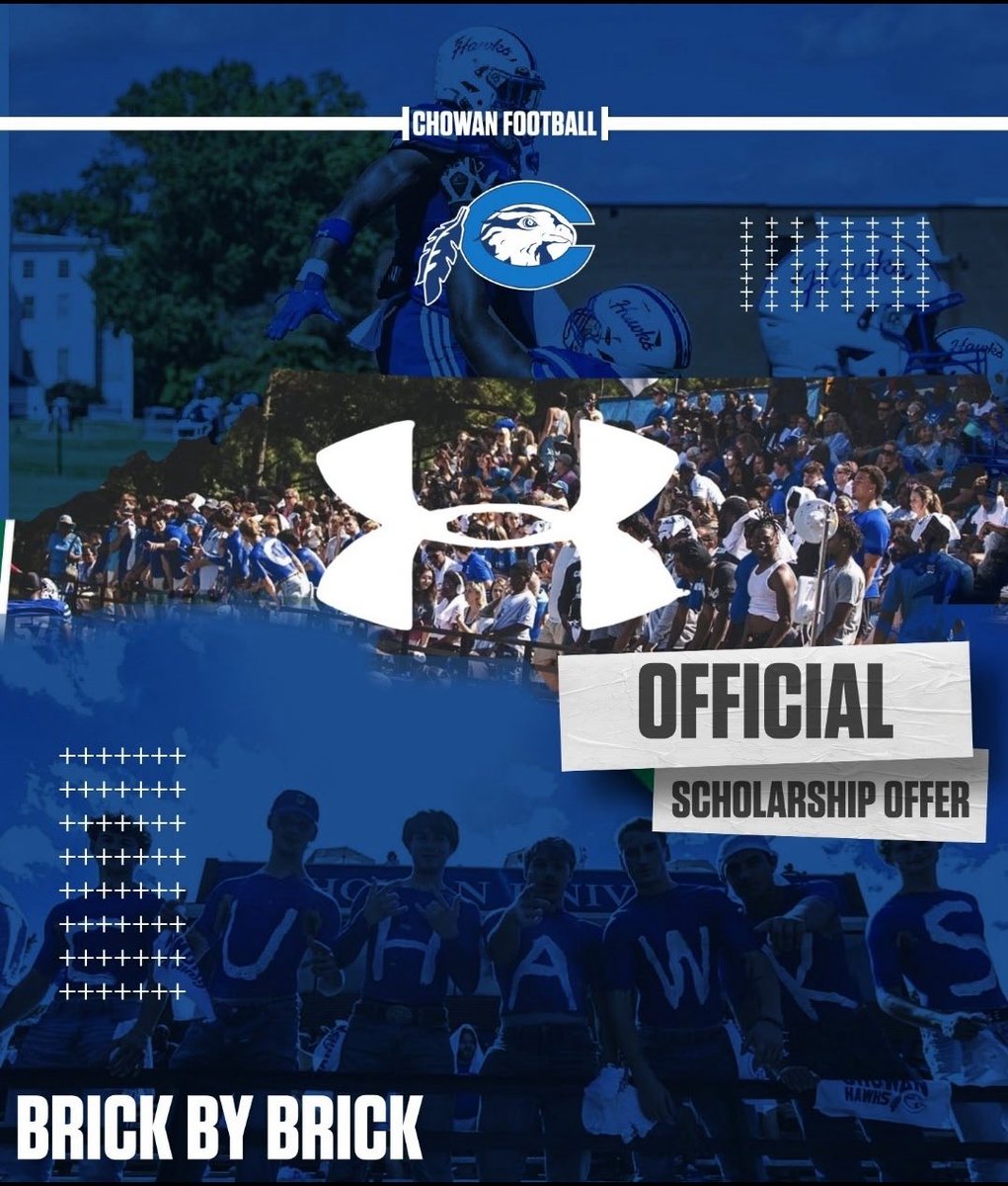 TyField12's tweet image. Grateful to have earned my first offer to Chowan University! 🐶 @CoachChrisDent
@coachpannucci @DwaneRobinson4Q @coachbpalmer5 @MHSDogsfootball