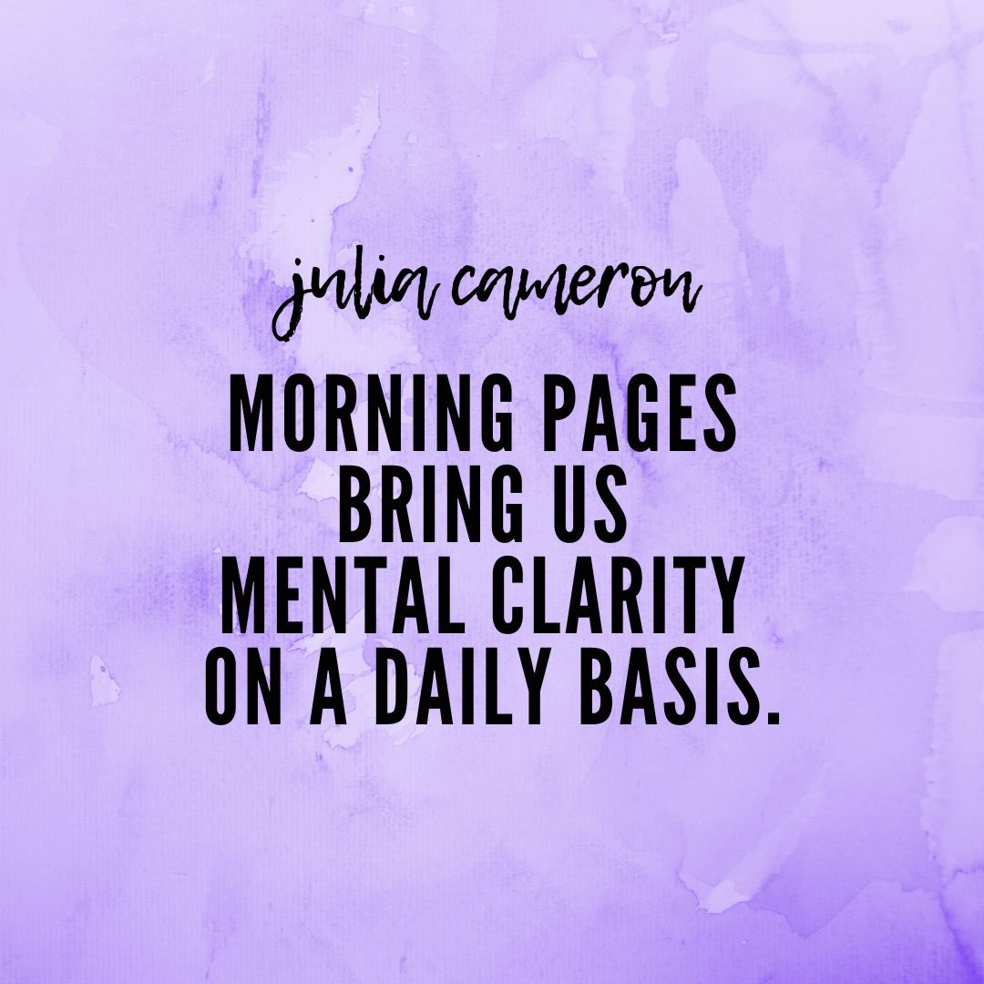 J_CameronLive's tweet photo. Morning Pages are three pages of longhand, stream of consciousness morning writing. 
https://t.co/zhb5bslRA1 https://t.co/Ly8CslLK8j