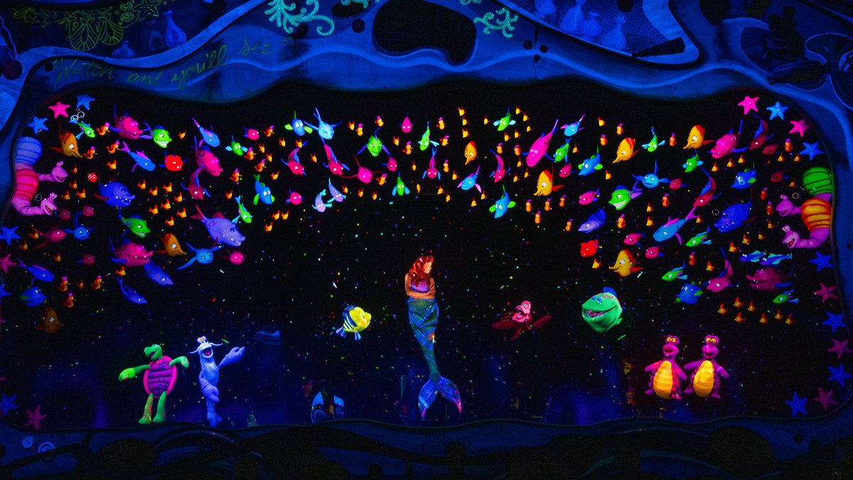 The Little Mermaid – A Musical Adventure, from concept art to reality! 👀