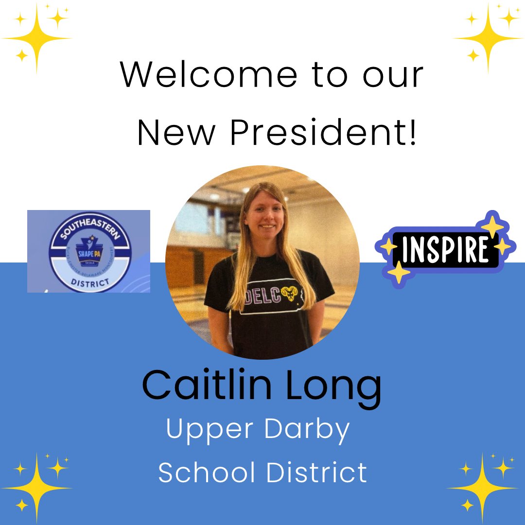 SED H&PE (@sed_hpe) on Twitter photo 🎉 Welcome, Caitlin Long – Our New SED President! 🎉
We are thrilled to welcome Caitlin Long as the new President of SED!
🏫 Upper Darby High School
🎓 Proud West Chester University graduate
<a href="/misslongHPE/">Miss. Long</a> <a href="/SHAPE_PA/">SHAPE PA</a> <a href="/UpperDarbySD/">Upper Darby SD</a> <a href="/UpperDarbyHigh/">upper darby</a> 🎉 Welcome, Caitlin Long – Our New SED President! 🎉
We are thrilled to welcome Caitlin Long as the new President of SED!
🏫 Upper Darby High School
🎓 Proud West Chester University graduate
<a href="/misslongHPE/">Miss. Long</a> <a href="/SHAPE_PA/">SHAPE PA</a> <a href="/UpperDarbySD/">Upper Darby SD</a> <a href="/UpperDarbyHigh/">upper darby</a>