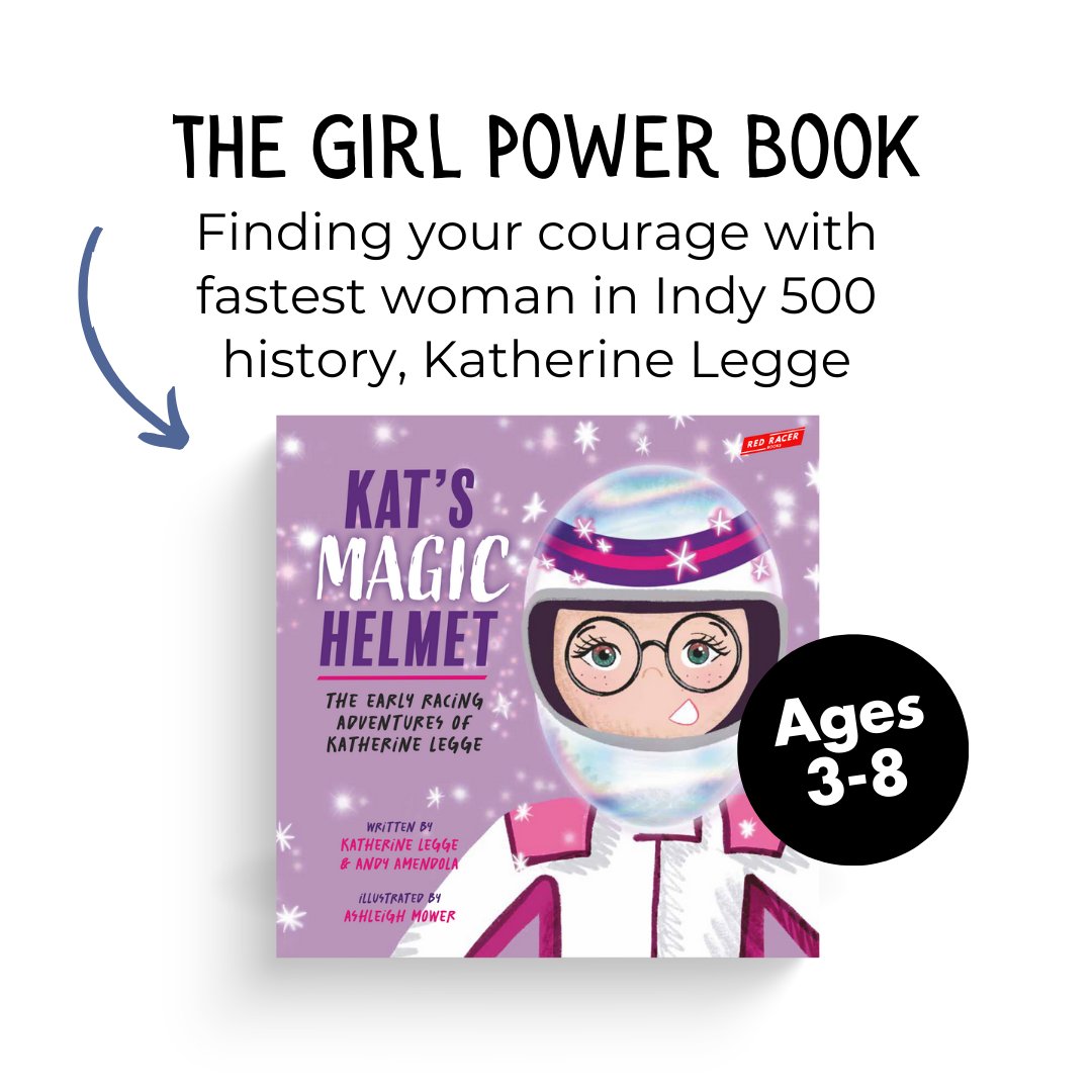 Red Racer Books (@redracerbooks) on Twitter photo 4. Katās Magic Helmet (Ages 3ā8)
Written by <a href="/katherinelegge/">Katherine Legge</a> - Fastest woman in INDY 500 History. A bold, empowering story about bravery, belonging, and a girl who belongs on the grid. 4. Katās Magic Helmet (Ages 3ā8)
Written by <a href="/katherinelegge/">Katherine Legge</a> - Fastest woman in INDY 500 History. A bold, empowering story about bravery, belonging, and a girl who belongs on the grid.