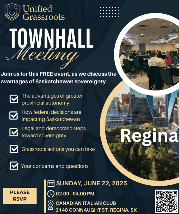 And it starts in #Sask

The wannabe separatists will be in #yqr at the Canadian Italian Club on June 22. Are you happy about this?

Together, let's keep #CanadaStrong
#skpoli