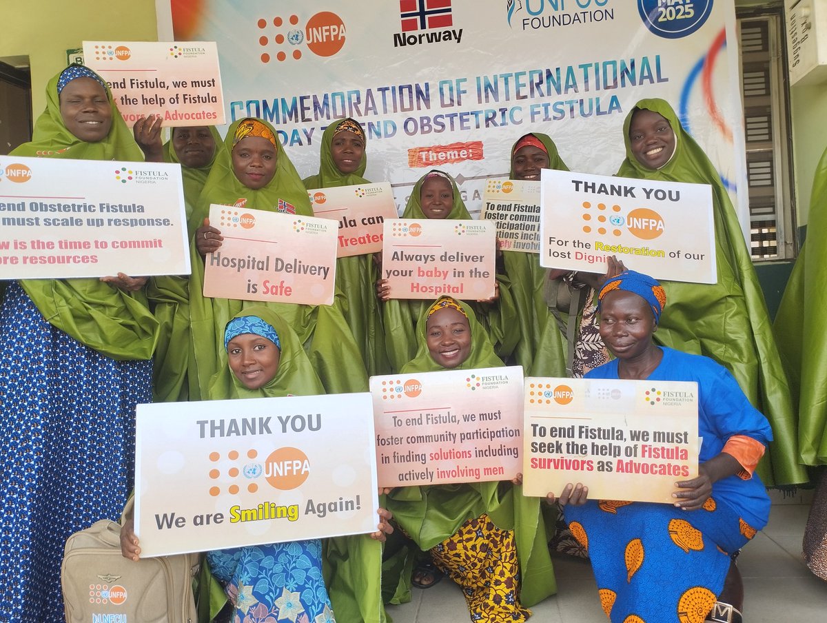 Bilkisu Tijjani (@tijjani_bilkisu) on Twitter photo As part of commemoration of #IDEOF2025 celebration in Gombe <a href="/FfnFistula/">Fistula Foundation Nigeria FFN</a> with support from <a href="/UNFPANigeria/">UNFPA Nigeria</a> & <a href="/NorwayMFA/">Norway MFA</a> in collaboration with <a href="/G_SMOH/">Gombe State Ministry of Health</a> and other relevant stakeholders celebrates survivors of #fistula to raise awareness to ensure zero fistula in Gombe State & Nigeria As part of commemoration of #IDEOF2025 celebration in Gombe <a href="/FfnFistula/">Fistula Foundation Nigeria FFN</a> with support from <a href="/UNFPANigeria/">UNFPA Nigeria</a> & <a href="/NorwayMFA/">Norway MFA</a> in collaboration with <a href="/G_SMOH/">Gombe State Ministry of Health</a> and other relevant stakeholders celebrates survivors of #fistula to raise awareness to ensure zero fistula in Gombe State & Nigeria