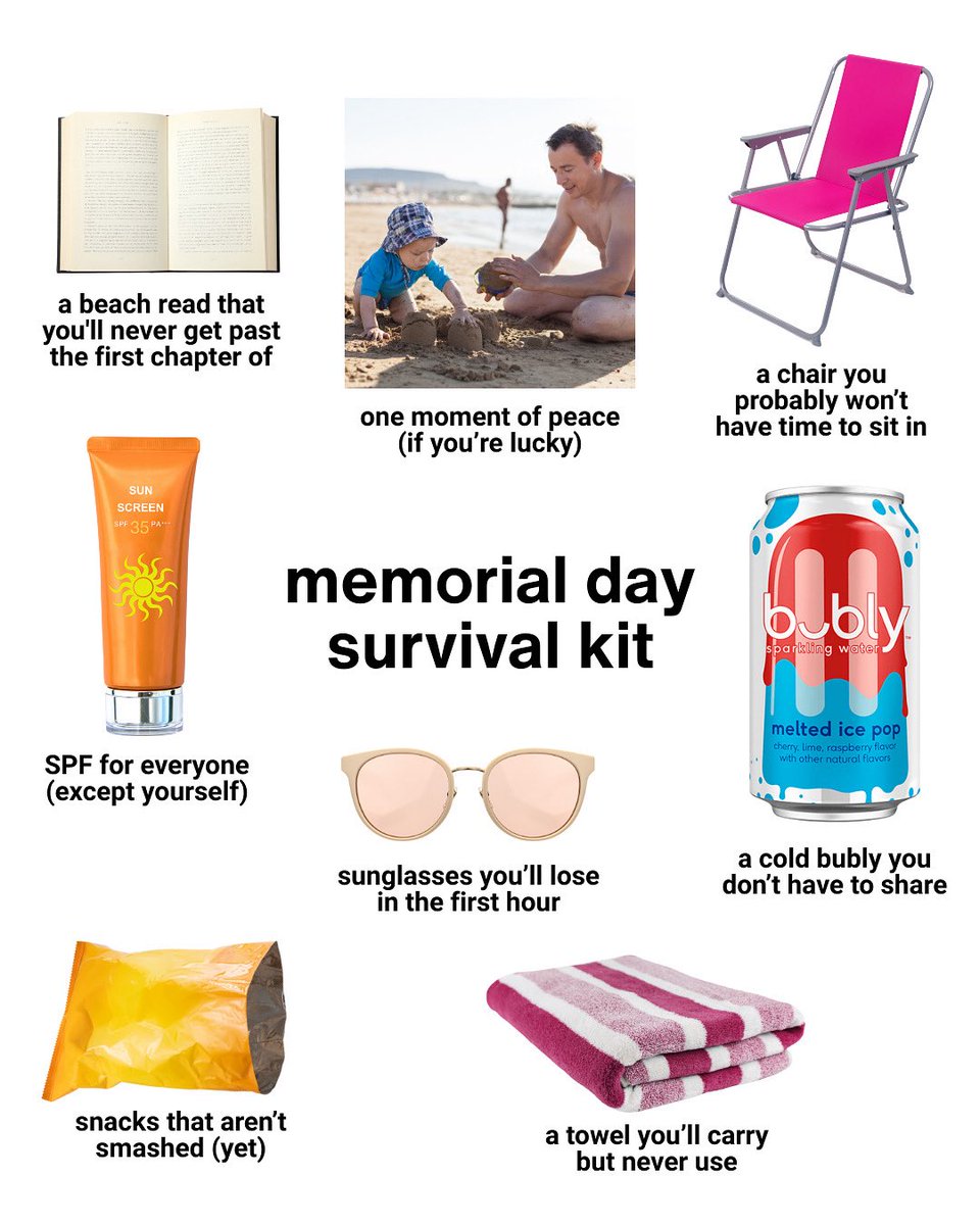 bublywater's tweet photo. moms be honest, what’s ACTUALLY in your beach bag??? https://t.co/XdcUeGXP1G