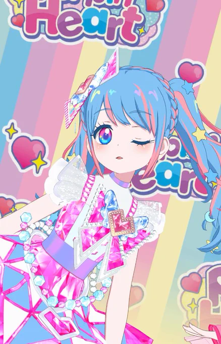 今日のアイプリ!プリズムライブできて楽しかった〜!!!可愛すぎる〜!!