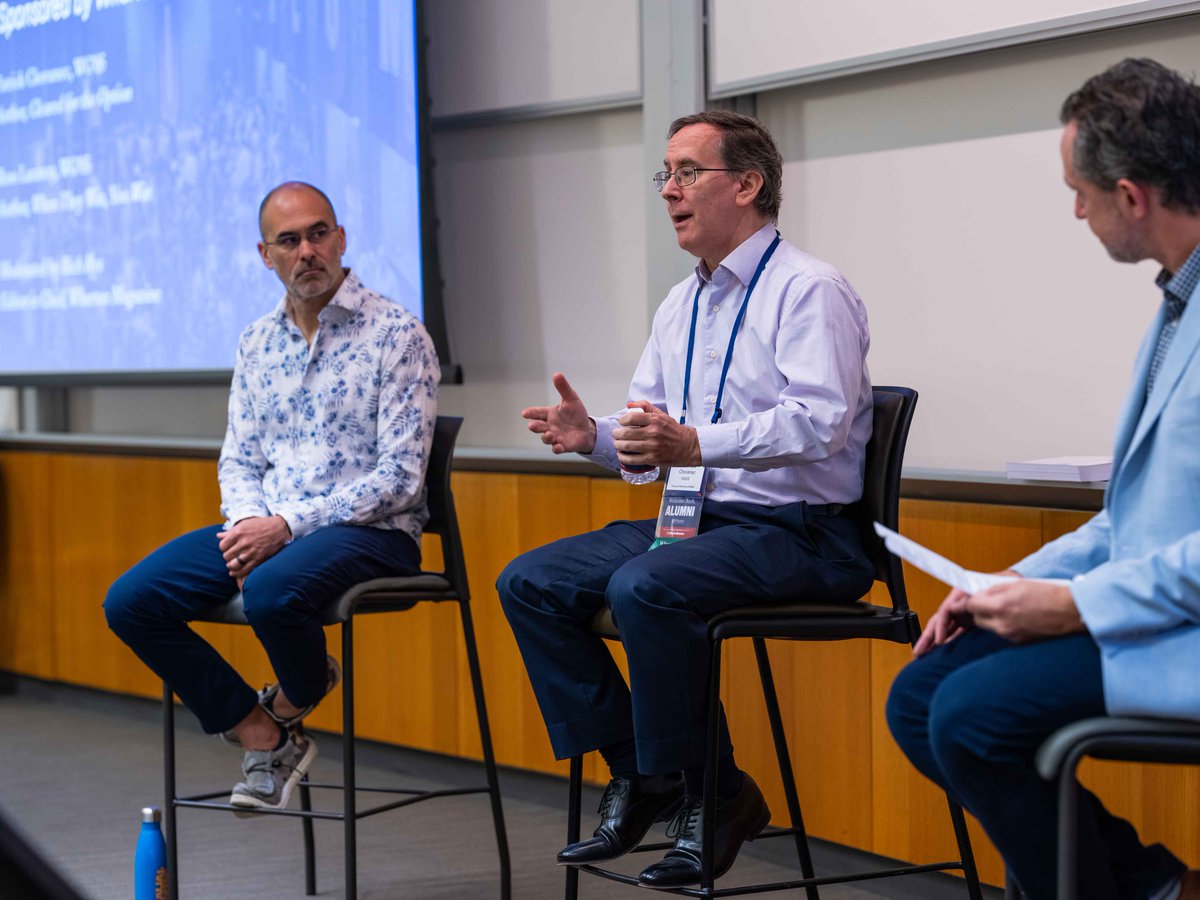 Wharton Magazine (@whartonmagazine) on Twitter photo During the <a href="/Wharton/">The Wharton School</a> MBA Reunion last weekend, we spoke with two alumni authors ā <a href="/prchovanec/">Patrick Chovanec</a> WG05 and <a href="/ral1/">Russ Laraway - bityl.co/Avma</a> WG05 ā about their book-writing process, from picking a title to publishing. Read the recap. whr.tn/4jjeSW2 During the <a href="/Wharton/">The Wharton School</a> MBA Reunion last weekend, we spoke with two alumni authors ā <a href="/prchovanec/">Patrick Chovanec</a> WG05 and <a href="/ral1/">Russ Laraway - bityl.co/Avma</a> WG05 ā about their book-writing process, from picking a title to publishing. Read the recap. whr.tn/4jjeSW2