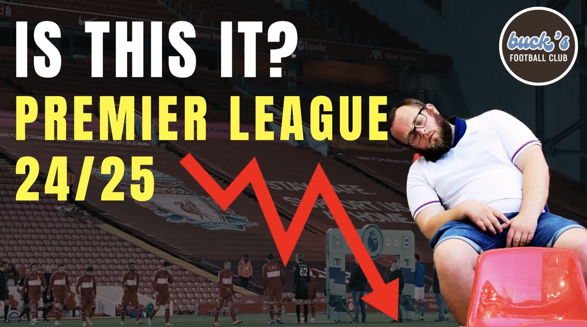 Is the Premier League losing its spark?
NEW VIDEO OUT TODAY, 12:30 EST
Sub so you dont miss 👇
youtube.com/@BuckFC 

#footy #premierleague