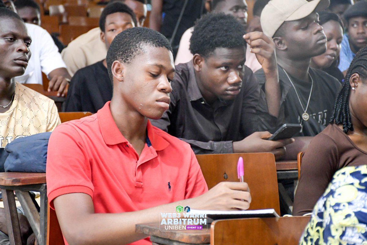 web3 Warri (@web3_warri) on Twitter photo <a href="/_favourz/">Favour Okoh</a> Currently speaking and he got to answer questions from attendees.
We can say every one got engaged π
<a href="/arbitrum/">Arbitrum</a> <a href="/SEEDGov/">SEED Gov</a> <a href="/ArbitrumDevs/">Arbitrum Developers</a> <a href="/_favourz/">Favour Okoh</a> Currently speaking and he got to answer questions from attendees.
We can say every one got engaged π
<a href="/arbitrum/">Arbitrum</a> <a href="/SEEDGov/">SEED Gov</a> <a href="/ArbitrumDevs/">Arbitrum Developers</a>