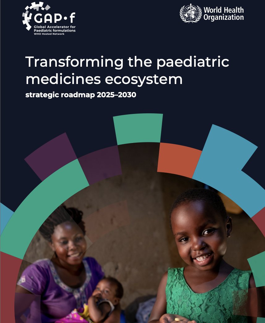 As a proud GAP-f network member, PATA welcomes WHO’s launch of the GAP-f Strategic Roadmap to advance #BetterMeds4Kids. This milestone marks a renewed global commitment to accelerating access and equity in paediatric medicine development
who.int/news/item/20-0…