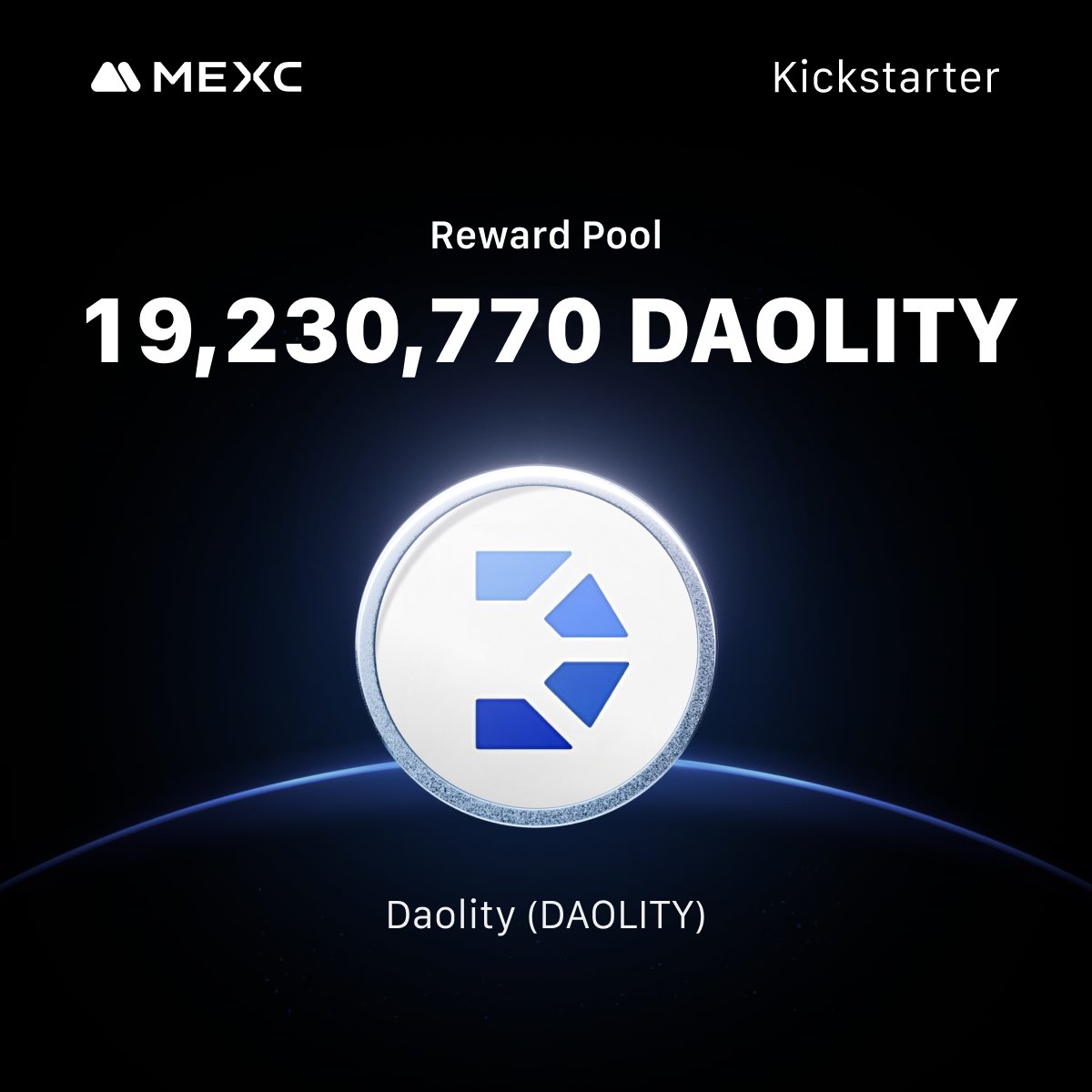 Alpha_MEXC's tweet photo. ✨ New #MEXCKickstarter ✨
🔹 #DAOLITY @Daolity_Coin
🔹 Trading: May 24, 2025, 12:00 (UTC)
Read More 👉 https://t.co/RS4MyqDvP4 https://t.co/mpF756OJCW