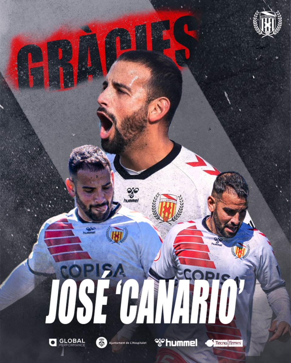[BAIXA]

➡️ Tanca la tercera etapa al club el migcampista José A. Méndez "Canario", amb 200 partits defensant la franja! Moltes gràcies, Cana per haver-nos donat tant!