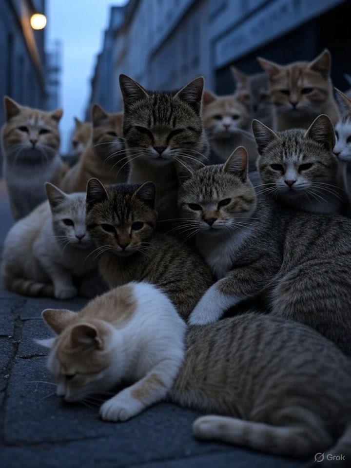 TinkerBell_just's tweet photo. Bei geschätzt 2.000.000 herrenlosen Katzen (Streunern) in Deutschland und 294 Landkreisen gibt es rechnerisch ca
6.800 Streuner pro Landkreis.
Kastrationen helfen, den Kreislauf aus Leid und Tod zu durchbrechen
#nordstadtkatzen
#AdoptDontShop
https://t.co/SiCaXLIyDz https://t.co/V7l86tLCCQ