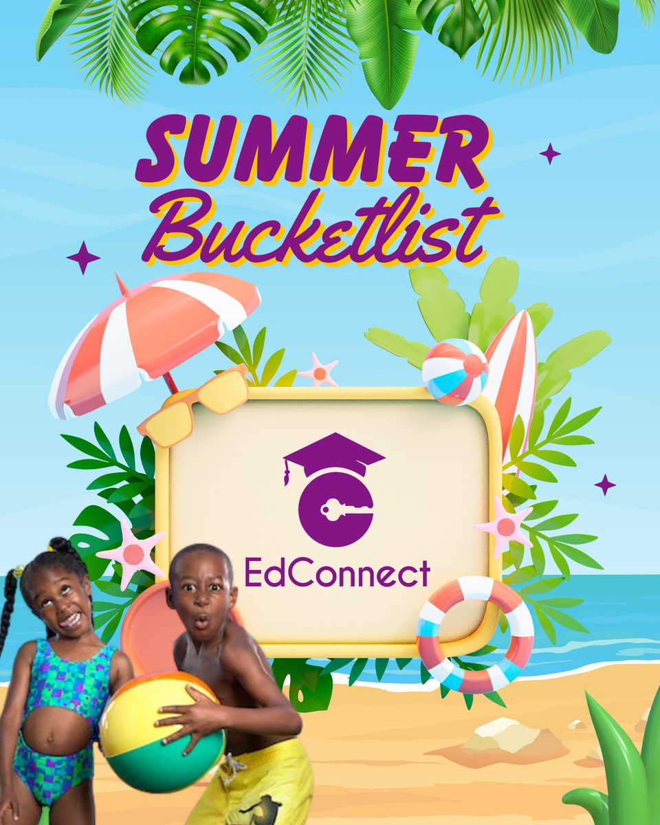 🏖️ Friday Fun: Plan Your Summer Bucket List! 🌞 What’s on your family’s summer must-do list? Make it exciting and get everyone involved! Drop your ideas in the comments—EdConnect loves hearing from you! #SummerReady #EdConnect