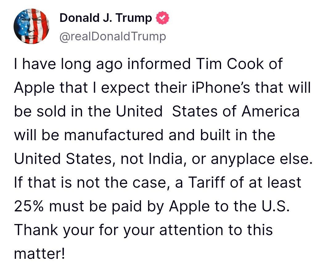 Arjun_Devaraju's tweet photo. Then China and now India. He is unpredictable. The only fear I have in Indian market is Mr. DOLAANND Trump. 

#TradeWar #Modi #Trump #Nifty #banknifty #iphone17 #iPhone16 #iPhone16Pro #iPhone https://t.co/7kqtFQyppo